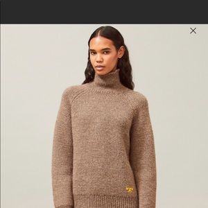 NWT Tory Burch Raglan Turtleneck size XL